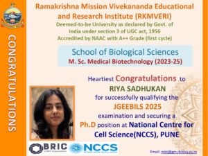RKMVERI_MdBT-MSc-and-PhD_ACHIEVERS_Riya_Sadhukan